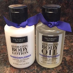 Victoria’s Secret Passionflower body lotion & oil